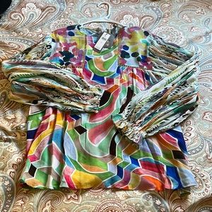 NWT Anthropologie bl^nk top size L